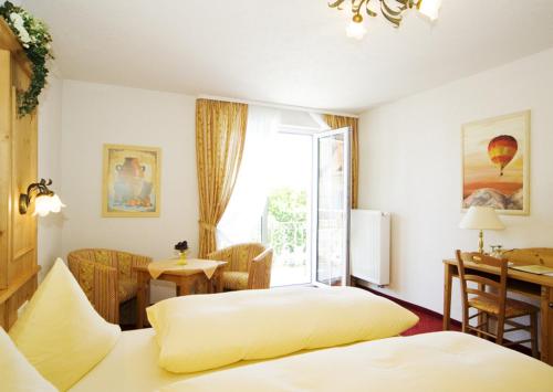 Seehotel Schäpfleにあるベッド
