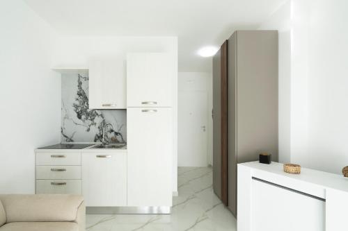 Dapur atau dapur kecil di Perlanera appartamenti