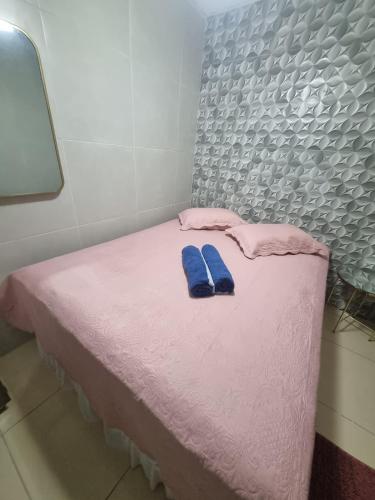 Katil atau katil-katil dalam bilik di Sua Casa No Recife Excelente Custo Benefício