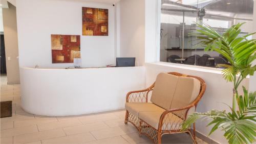 Posezení v ubytování Hotel Portobelo beach