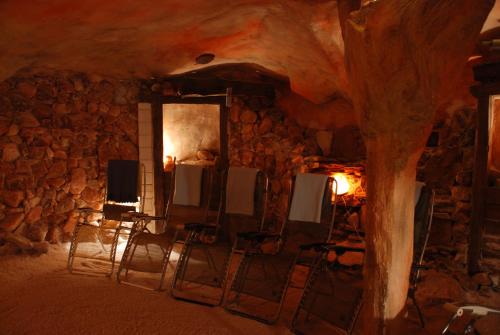 Χώρος καθιστικού στο Hotel Przepióreczka
