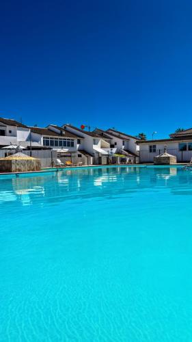 Sunny Bungalow with Pool & Patio in Sonnenland By Canarias Prime Homes