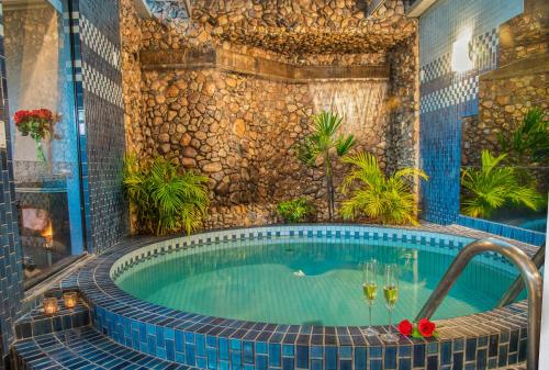 Πισίνα στο ή κοντά στο Motel Chavelle