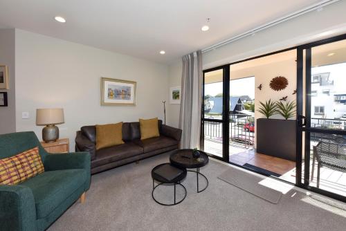 Χώρος καθιστικού στο West Fitzroy Apartments
