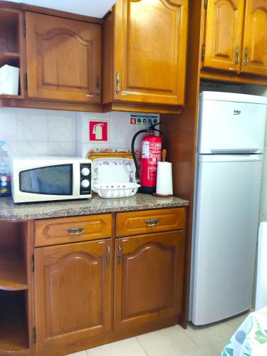 Кухня или мини-кухня в Pacheco's Guesthouse

