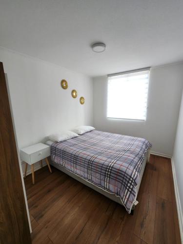 Postel nebo postele na pokoji v ubytování Céntrico y cómodo departamento