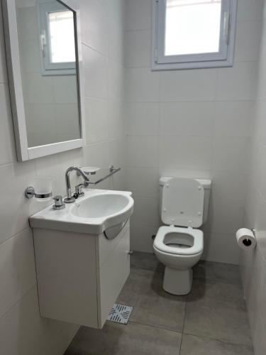 Koupelna v ubytování Quintana Duplex