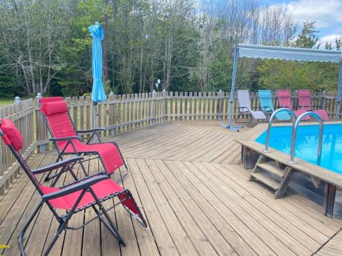 Maison bois avec piscine privée et WiFi au cœur du Périgord - FR-1-616-445