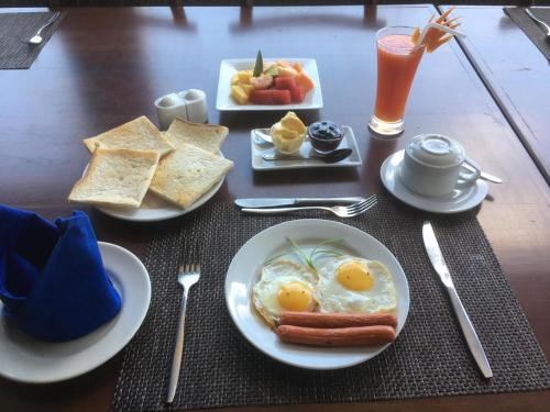 Mad på bed and breakfast-stedet eller i nærheden