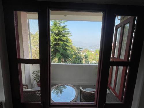 Nespecifikovaný výhled na hory nebo výhled na hory při pohledu z bed and breakfast