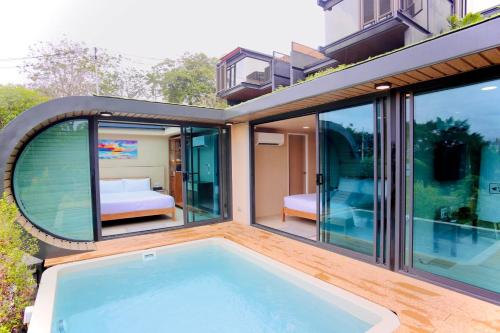 Bazén v ubytování AKRA Collection Layan - Hideaway Villas nebo v jeho okolí