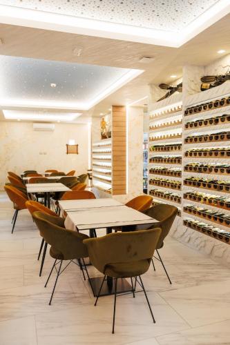 Posezení v ubytování Hotel Unik