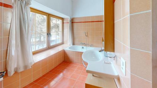 Koupelna v ubytování Apartment Domiziana