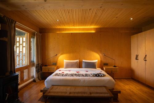 Cama o camas de una habitación en Qayaam Gah
