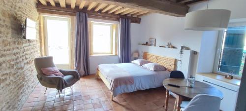 La Coquille, chambre douillette auprès d'un élevage d'escargots