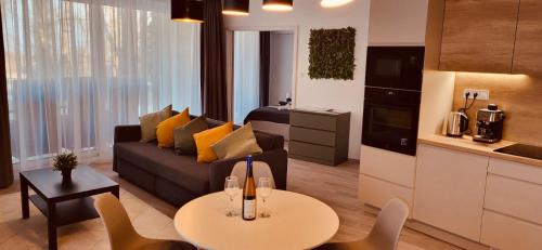 Posezení v ubytování Quality apartman