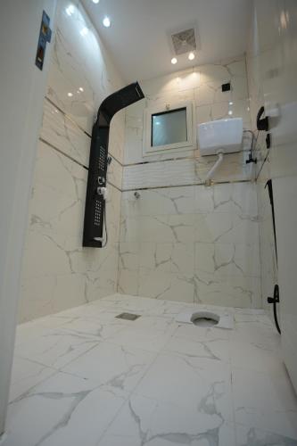 Koupelna v ubytování FHr للشقق المفروشة