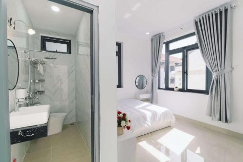 Koupelna v ubytování Diva Hotel