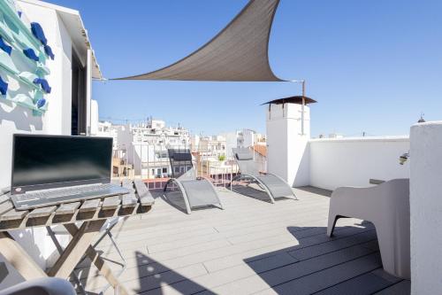 FLORIT FLATS - Ruzafa Attic with Private Terrace