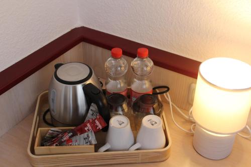 Kemudahan buat kopi dan teh di Burghotel - Das Original