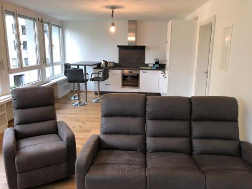 Una cocina o zona de cocina en Luxury Apartements