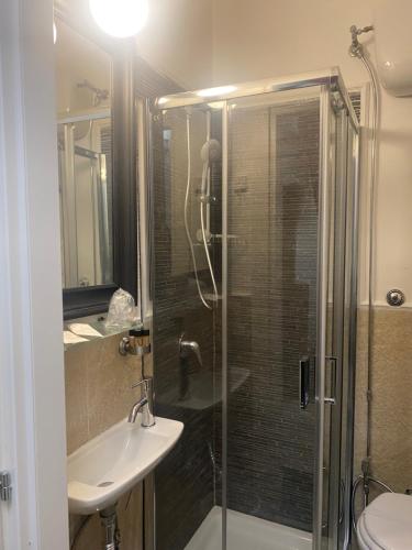 Ένα μπάνιο στο Hotel Plebiscito Aparthotel