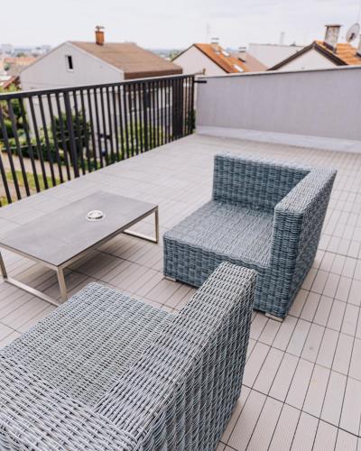 Μπαλκόνι ή βεράντα στο Allegra Apartments