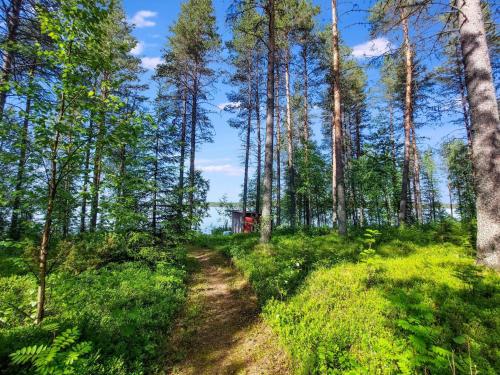 Naturlandskabet i nærheden af feriehuset