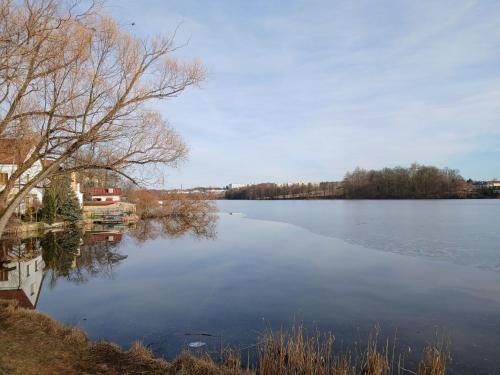 a view of a large body of water at Apartment Jindřichův Hradec A08 by Interhome in Jindrichuv Hradec