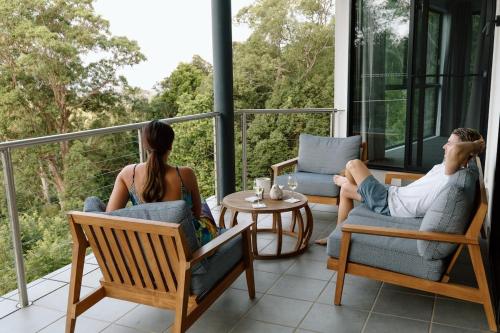 Gallery image of Luxury Hilltop Hideaway Private Outdoor Bath Stunning Hinterland Views in Mapleton