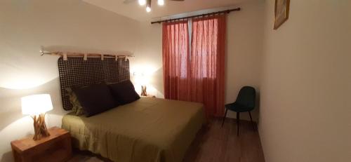 Postel nebo postele na pokoji v ubytování Mas saint joseph