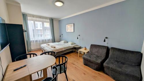 Flat in Zizkov with free underground parking -501-