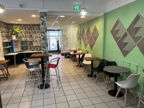 Restaurace v ubytování Hotel Au Spatial