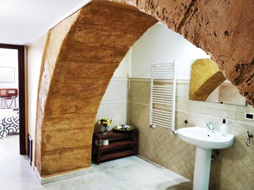 Koupelna v ubytování Kalos Rooms