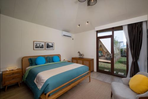 Postel nebo postele na pokoji v ubytování Eden Villa