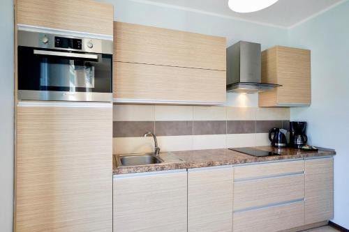 Dapur atau dapur kecil di Marea by Baltic Home