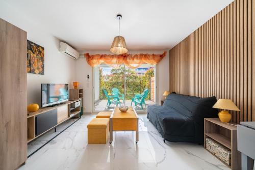 Studio dans résidence neuve - Terrasse et jardin