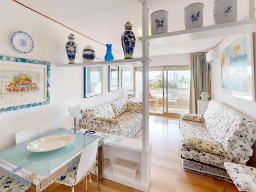 Studio climatisé avec vue mer et terrasse à Menton