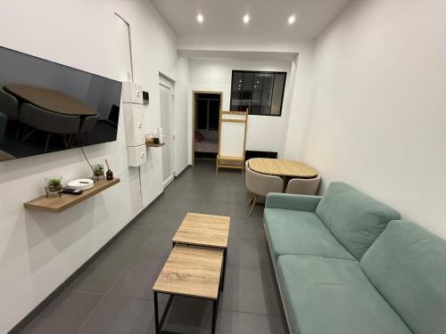 Χώρος καθιστικού στο Apartment Lille-Fives