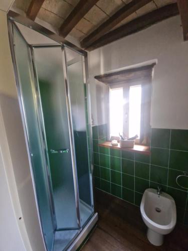 Et badeværelse på La Locanda di Morre