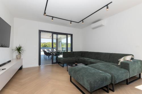 Χώρος καθιστικού στο Olive Residence