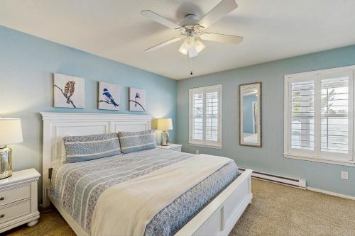 En eller flere senge i et værelse på Country Retreat