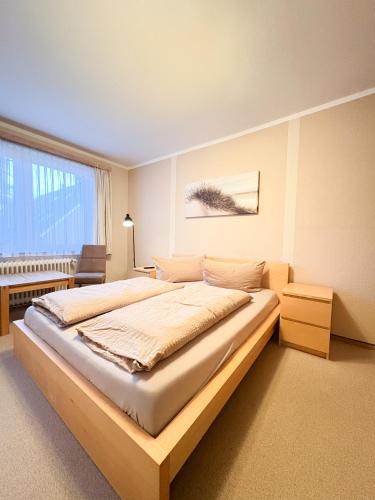 Katil atau katil-katil dalam bilik di Hotel zum Wikinger