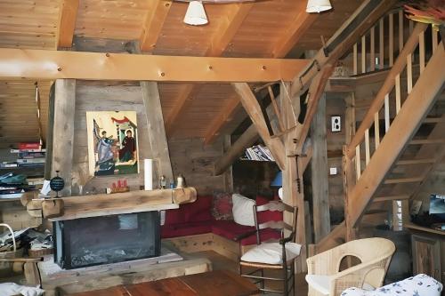 Μια τηλεόραση ή/και κέντρο ψυχαγωγίας στο Chalet La Grangette