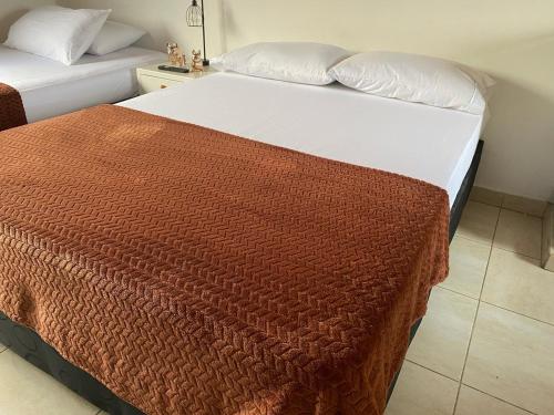 Letto o letti in una camera di Hermoso Aparta-Estudio En Envigado cerca de Medellin