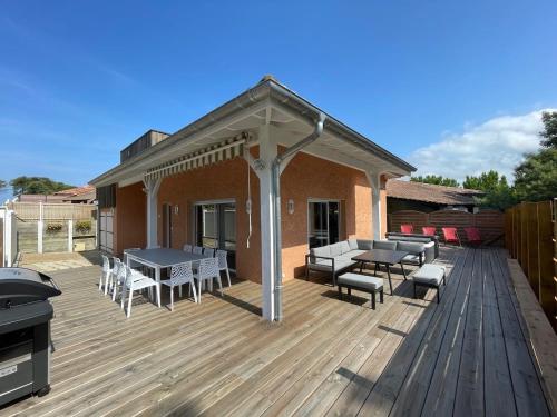 Villa Sur La Dune Moliets, 12 people, beach, golf