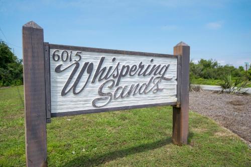 a sign for a wildlife gathering camps at Whispering Sands #2b in Coffeyville