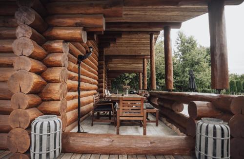 Galeriebild der Unterkunft Fjordhygge - Authentic wood log cabin summerhouse near water, fjord and forest in Jægerspris