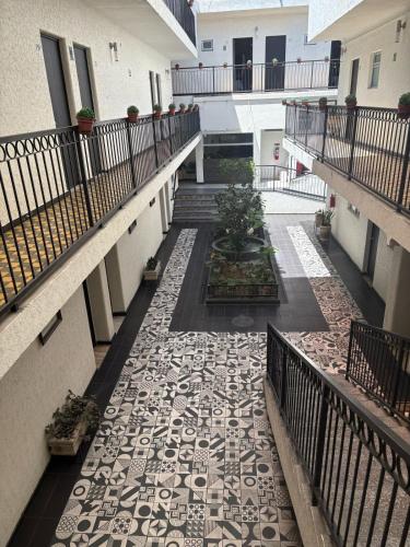 Hotel Galloにあるバルコニーまたはテラス