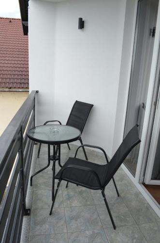 Balkón nebo terasa v ubytování ApartHotel